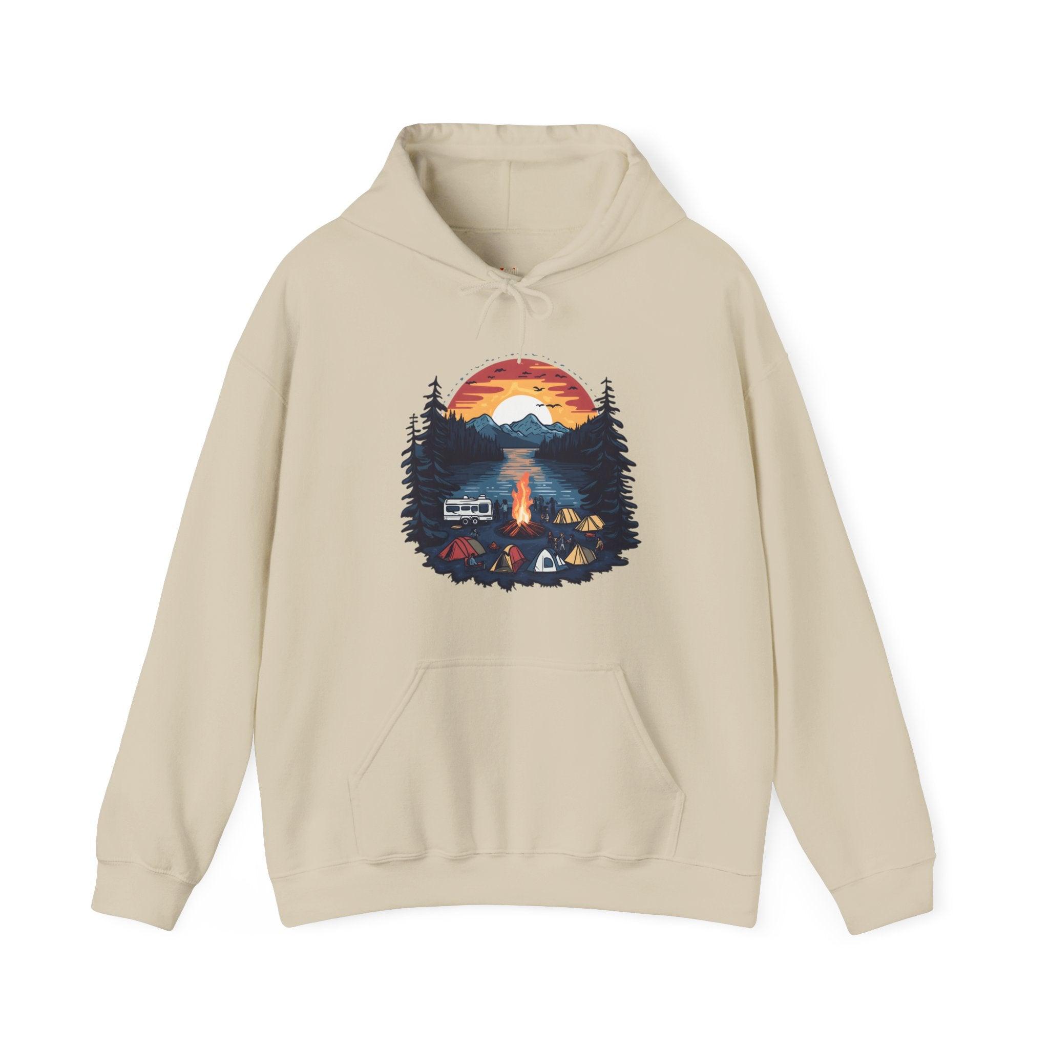 Summer Camp Nature Lover Hoodie | Sand Twill Tees